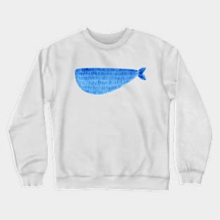 blue fish Crewneck Sweatshirt